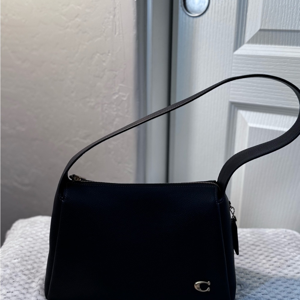 Coach Lola Small Pebble Leather Shoulder Bag